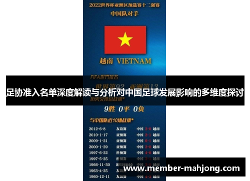 足协准入名单深度解读与分析对中国足球发展影响的多维度探讨